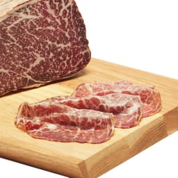 Bresaola di Wagyu, tzatziki e bufaline