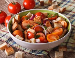 Panzanella di gamberi (G)